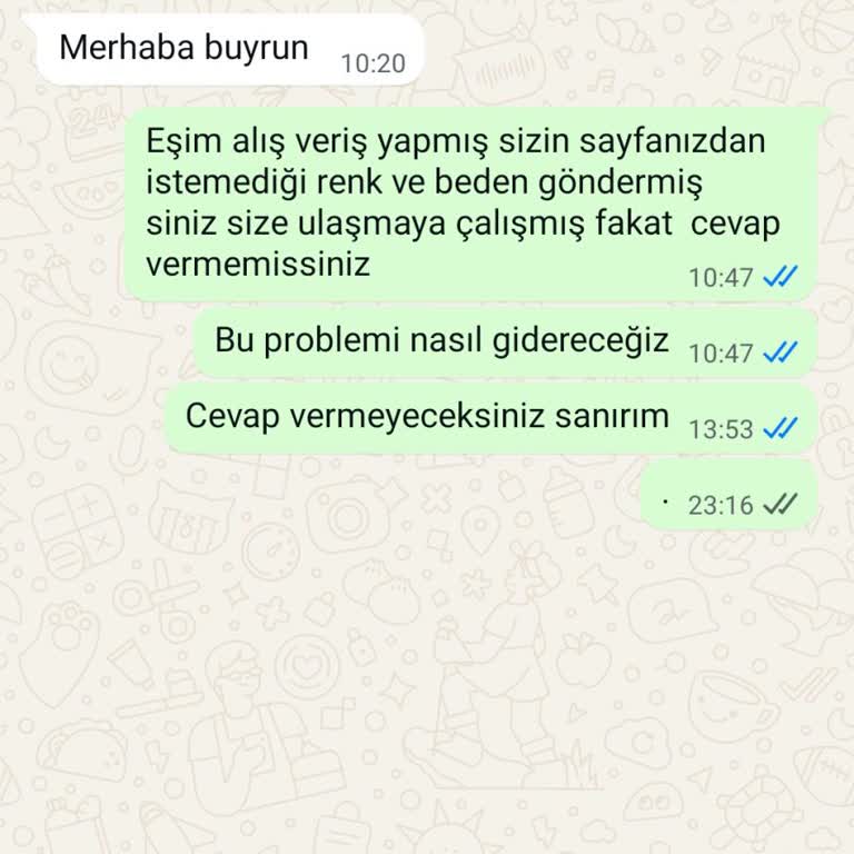 Yanlış Ürün Gönderimi Ve Müşteri İletişimsizliği Hayal Kırıklığı Yarattı
