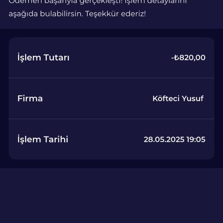 Köfteci Yusuf Batıkent Şubesinde Yaşadığım Hizmet Sorunları