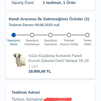 Kurban Kampanyası İndirimim Haksız Yere Reddedildi