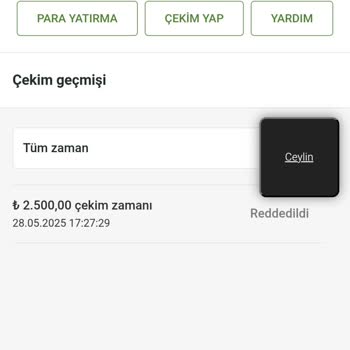 Deneme Bakiyesi Kazancım Ödenmeden Hesabım Kapatıldı