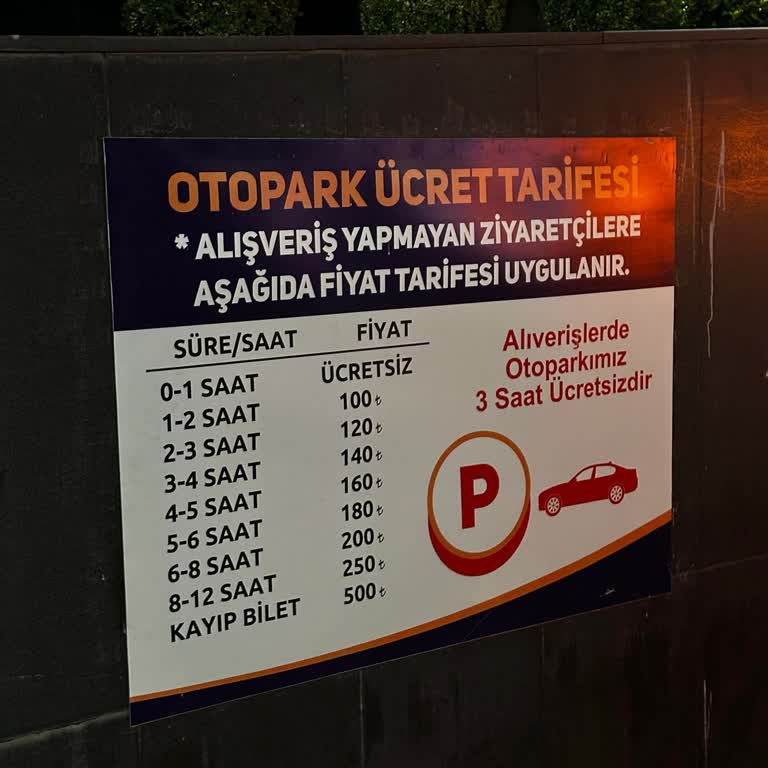 AVM Otoparkında Yetersiz Bilgilendirme Ve Güvenlik İlgisizliği