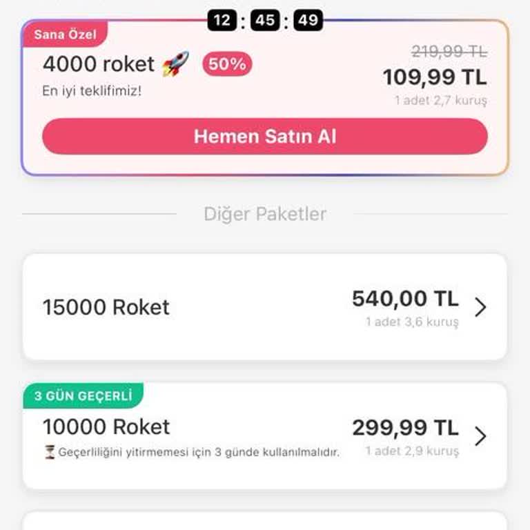 Dolap Hesabımda Ürünlerim Silindi, Param Ve Roketlerim Mağdur Edildi