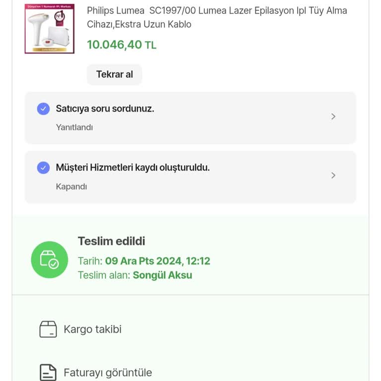 Garantili Üründe Destek Alamama Ve Ekstra Ücret Talepleri