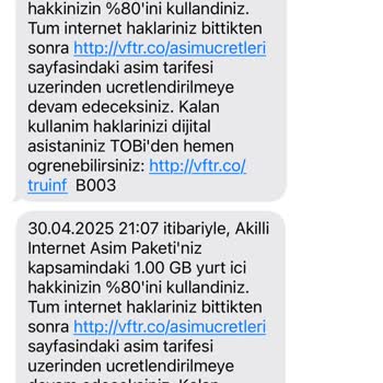Vodafone Faturasındaki Beklenmedik Yüksek Ücretlendirme Şoku