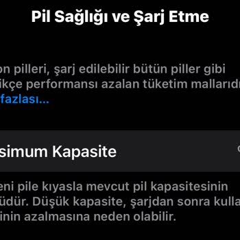 Yeni Aldığım İphone 13’ün Şarjı Beklenenden Hızlı Tükeniyor