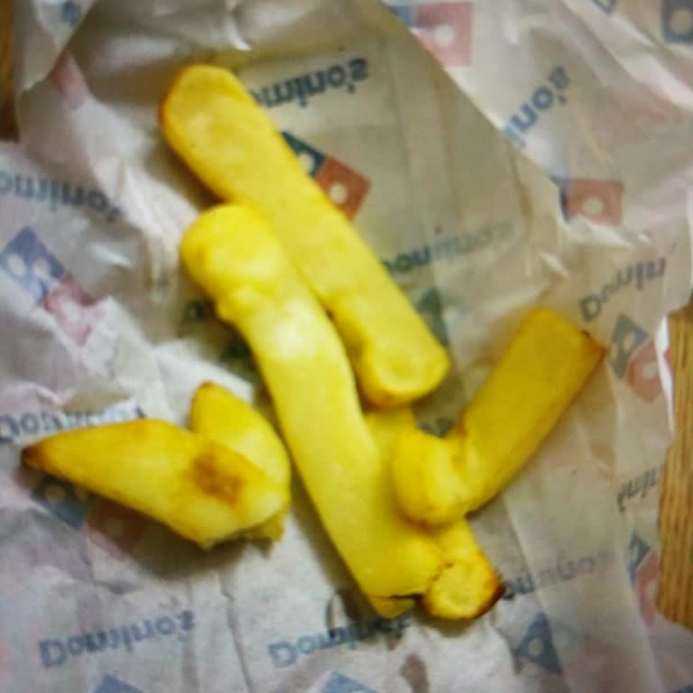 Domino's Siparişimde Patates Miktarı Hayal Kırıklığı Yarattı
