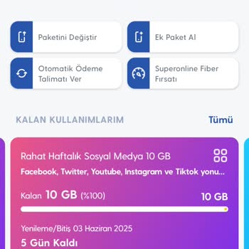 Turkcell Ek Paket Alımına Rağmen Kendi Paketimden İnternet Eksildi