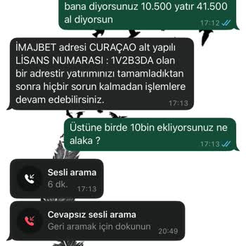Kazandığım Bakiyenin Ödenmemesi Ve Haksız Yatırım Şartı Talebi
