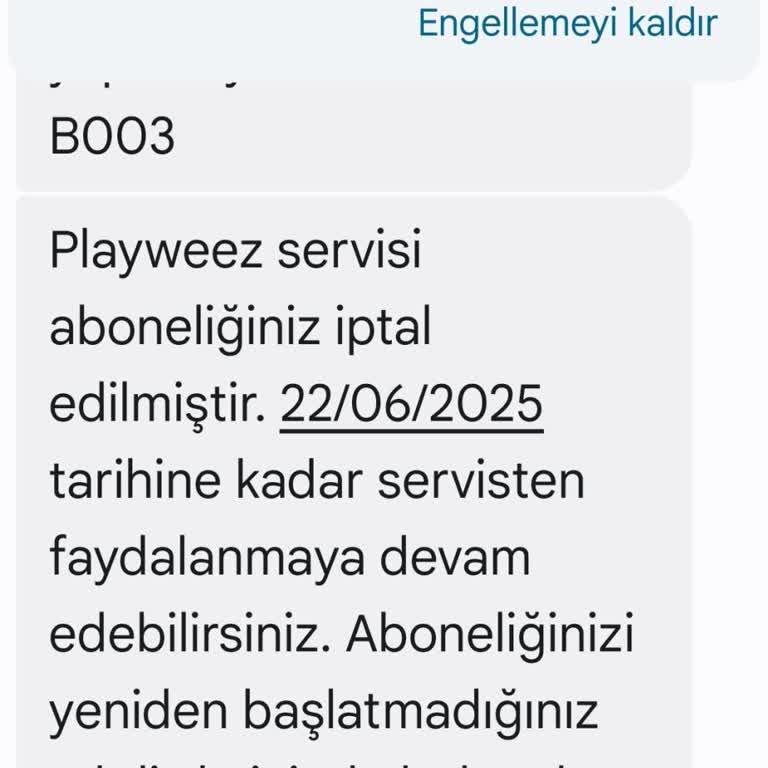 Onayım Olmadan Yapılan Playweez Abonelik Ücreti Ve Fatura Mağduriyeti