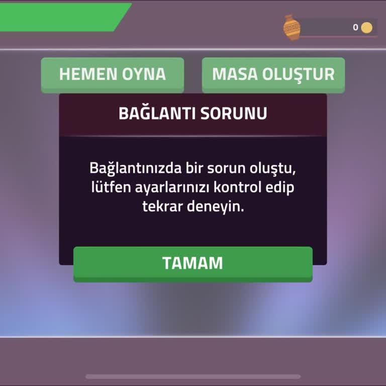 Vip Üyelik Aldım Oyuna İki Gündür Giriş Yapamıyorum