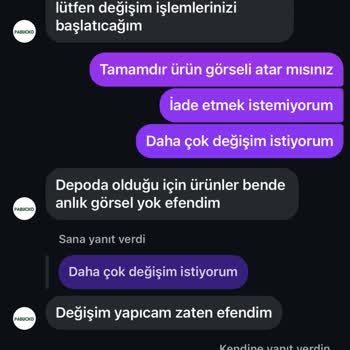 Aldığım Ürünün Değişimi Yapılmadı, Param İade Edilmedi Ve Engellendim