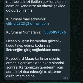 Kimlik Bilgilerimin İzinsiz Kullanımıyla Evden Çalışma Vaadiyle Mağduriyet Yaşadım