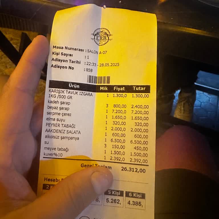 Bar Buluşmasında Beklenmedik Hesap Sürprizi