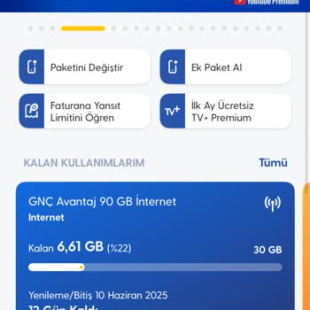 Turkcell'de İnternet Kullanımında Hesaplama Farkı Ve Eksik GB Sorunu