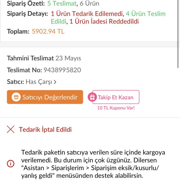 İade Sürecinde Haksızlık Ve Müşteri Mağduriyeti
