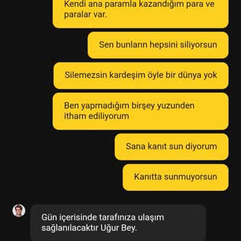 Kazancım Haksız Yere Ödenmiyor, Suçlamalar Asılsız
