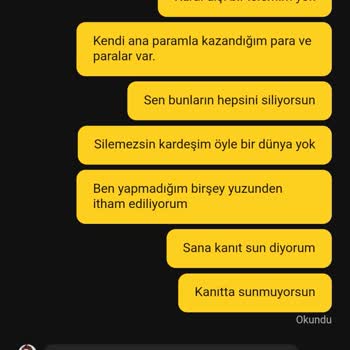 Kazancım Haksız Yere Ödenmiyor, Suçlamalar Asılsız