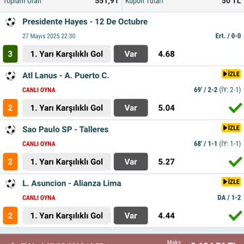 Maç İptalinde Kupon Ödemelerinde Tutarsızlık Yaşadım