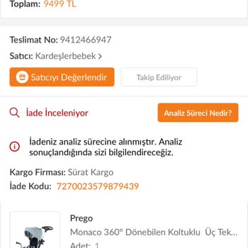 Anne&Bebek Devrez Giyim ve Çocuk Mağazası Ürün Teslimatı Sorunu ve İletişim Eksikliği