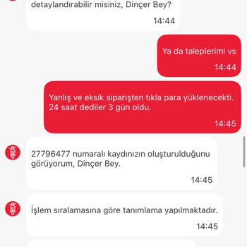Siparişim Eksik Ve Yanlış Geldi, Sorunum Çözülmedi