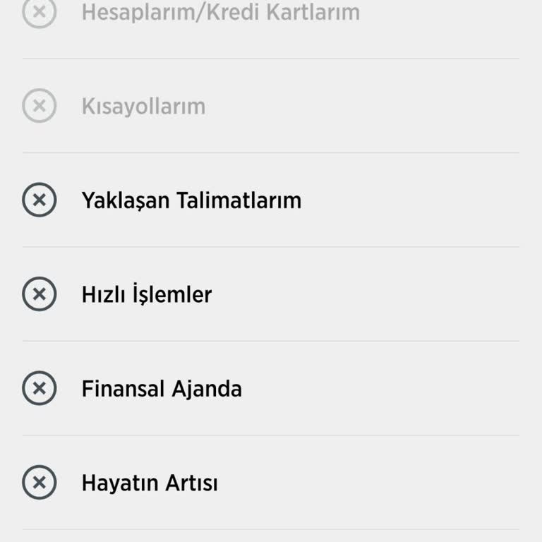 Ziraat Mobilde Varlıklarım Menüsünün Kaldırılması Kullanıcıyı Mağdur Etti