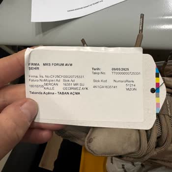 6 Ayda Deforme Olan Ayakkabıya Red Cevabı