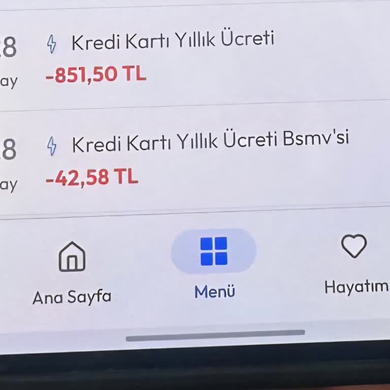 Kredi Kartı Aidatının İade Edilmemesi Mağduriyet Yaratıyor