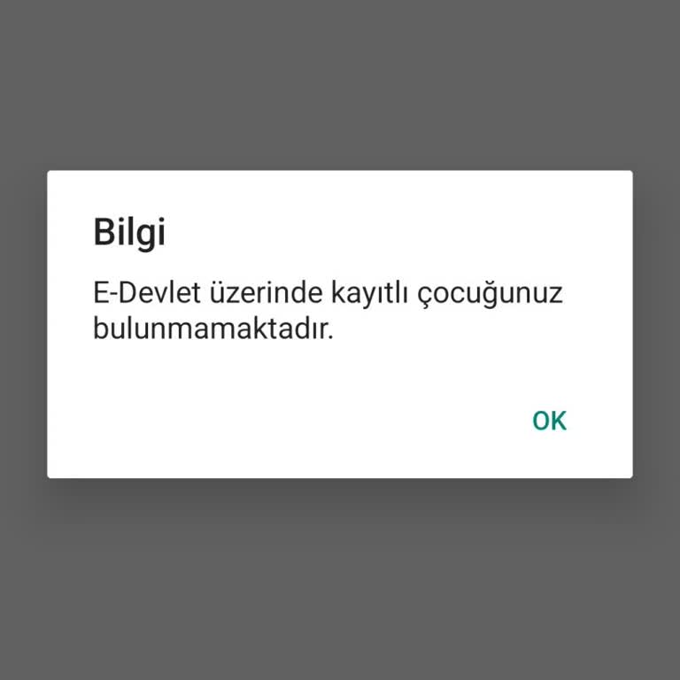 Ailem Uygulamasında Çocuk Eklenemiyor, Bilgilere Erişemiyorum