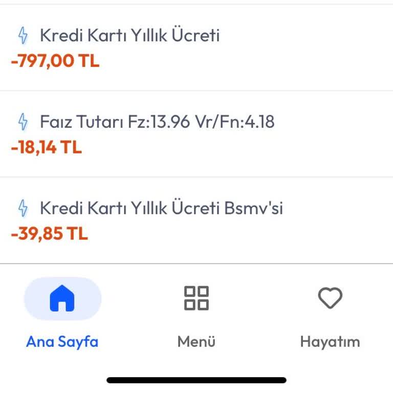 Habersiz Kart Aidatı Kesintisine İtiraz