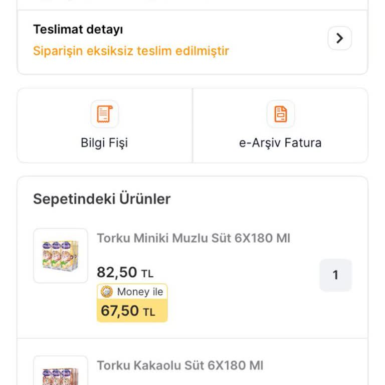 Migros Sanal Market Siparişim Teslim Edilmeden Teslim Edildi Olarak Görünüyor, Ücret İadesi Yapılmıyor