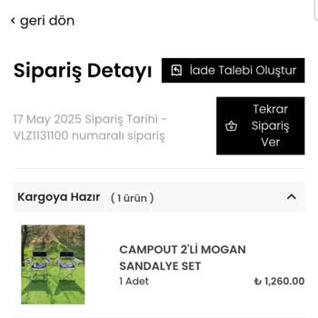 Siparişim Ne Ürün Geldi Ne De Bir Açıklama