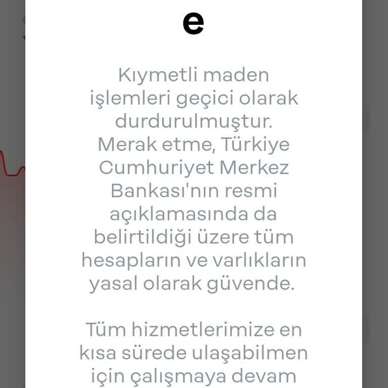 Papara Üzerinden Altın Satışı Yapılamıyor, Mağduriyet Yaşıyorum