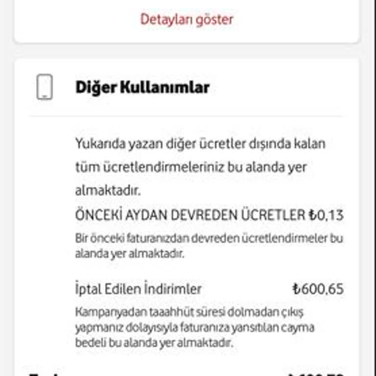 Onayım Olmadan Tarifem Değişti Ve Haksız Cayma Bedeli Yansıtıldı