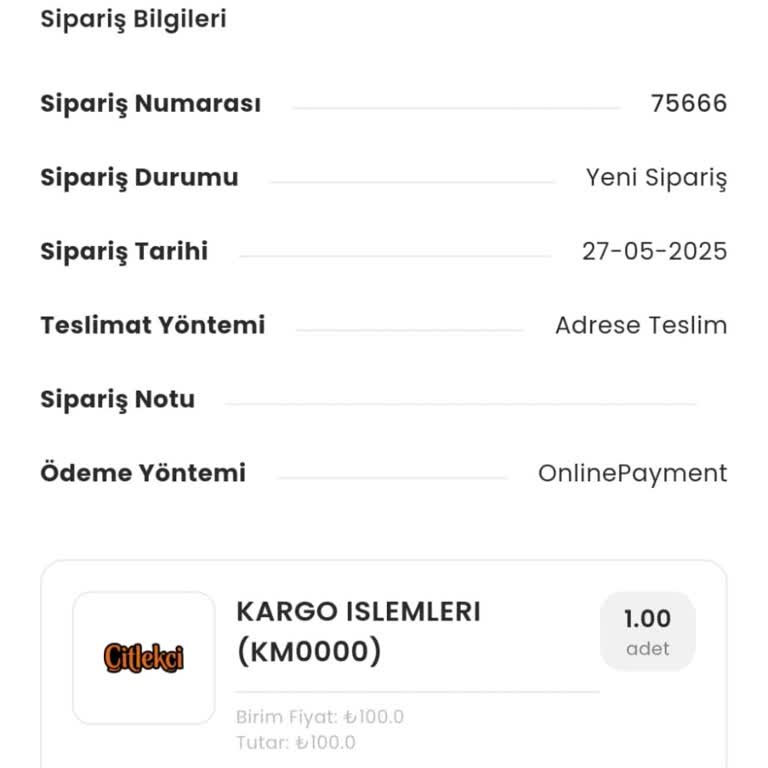 Siparişim Gönderilmedi, Müşteri Hizmetine Ulaşılamıyor