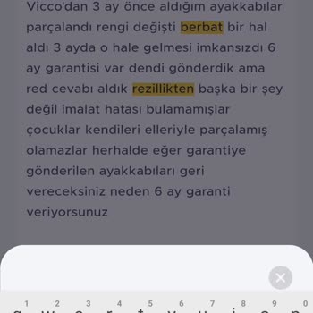 Garantiye Gönderilen Ayakkabıların Kusuru Kabul Edilmedi
