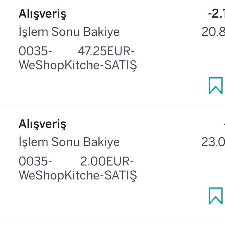 Weshopkitchen.com Hesabımdan Para Çekilmesi
