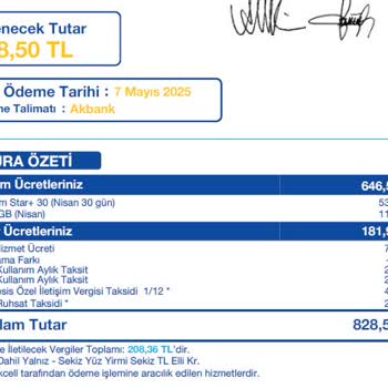 Kullanmadığım Hat Ve Yapmadığım Taahhüt İçin Haksız Fatura Şoku!