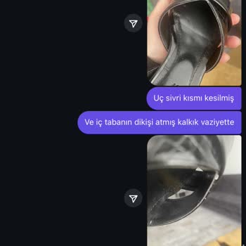 Hasarlı Ayakkabı Ve İletişimsizlik Nedeniyle Mağduriyet Yaşıyorum