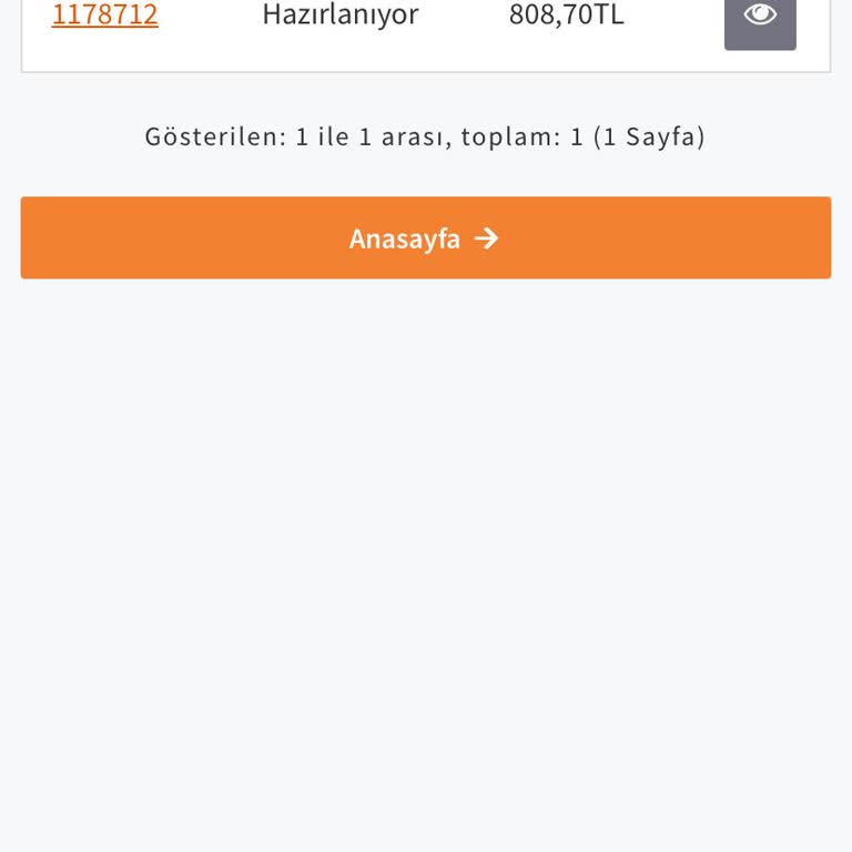Siparişimin Hazırlanıp Gönderilmemesi Ve İletişimsizlik