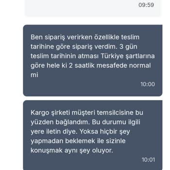 Yanlış Şehir Seçimi Nedeniyle Mağdur Oldum, Kargom Zamanında Teslim Edilmedi!