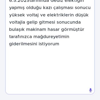 Kazı Çalışması Sonrası Elektrik Dalgalanması Nedeniyle Bulaşık Makinesi Hasarı