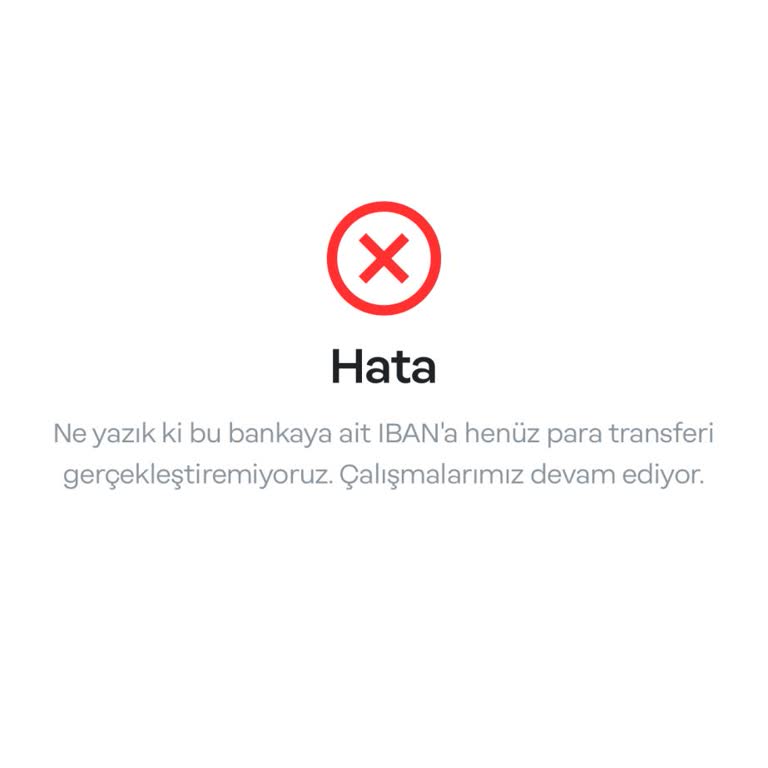 Papara IBAN'a Para Gönderemiyorum, Mağduriyetim Giderilsin