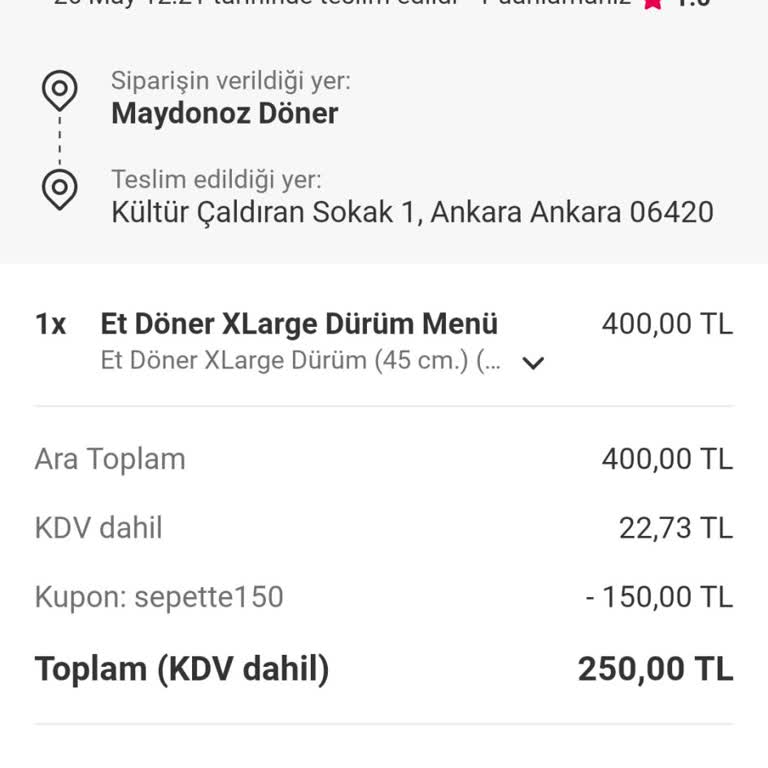 Sağlığımızı Tehlikeye Atan Döner Deneyimi!