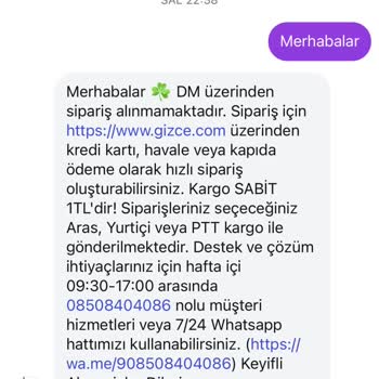 Kargo Ücreti Ve İletişim Sorunu