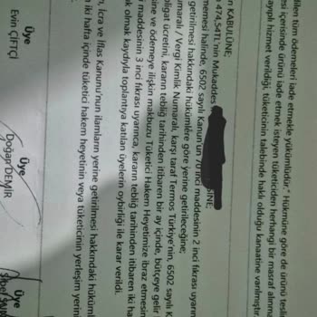 Termos Türkiye'den Aldığım Ürünler Orijinal Değil Ve İade Sürecinde Mağdur Edildim