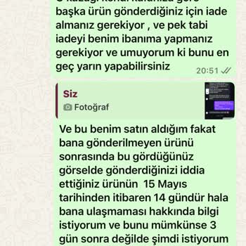 Eksik Ve Yanlış Ürün Gönderimi, Yetersiz Müşteri Hizmeti