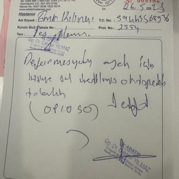 Tıbbi Malzeme Teminatındaki Tabanlık Ödemesi Haksızca Reddedildi