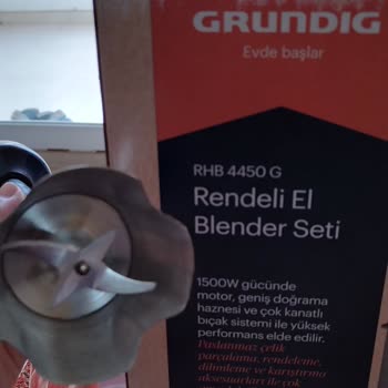 Media Markt'tan Alınan Blender Setinde Yanıltıcı Bıçak Görseli Sorunu