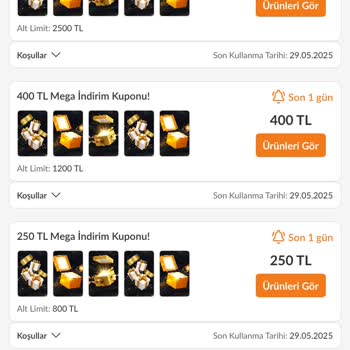 Kuponların Kullanılamaması Ve Mağduriyetin Giderilmemesi