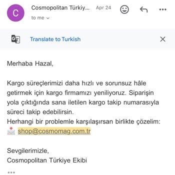 Sipariş Verdiğim Dergi Aylarca Teslim Edilmedi Ve Müşteri Hizmeti Yetersiz Kaldı
